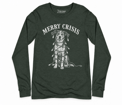Merry Crisis Long Sleeve T-shirt - Zeke Squad