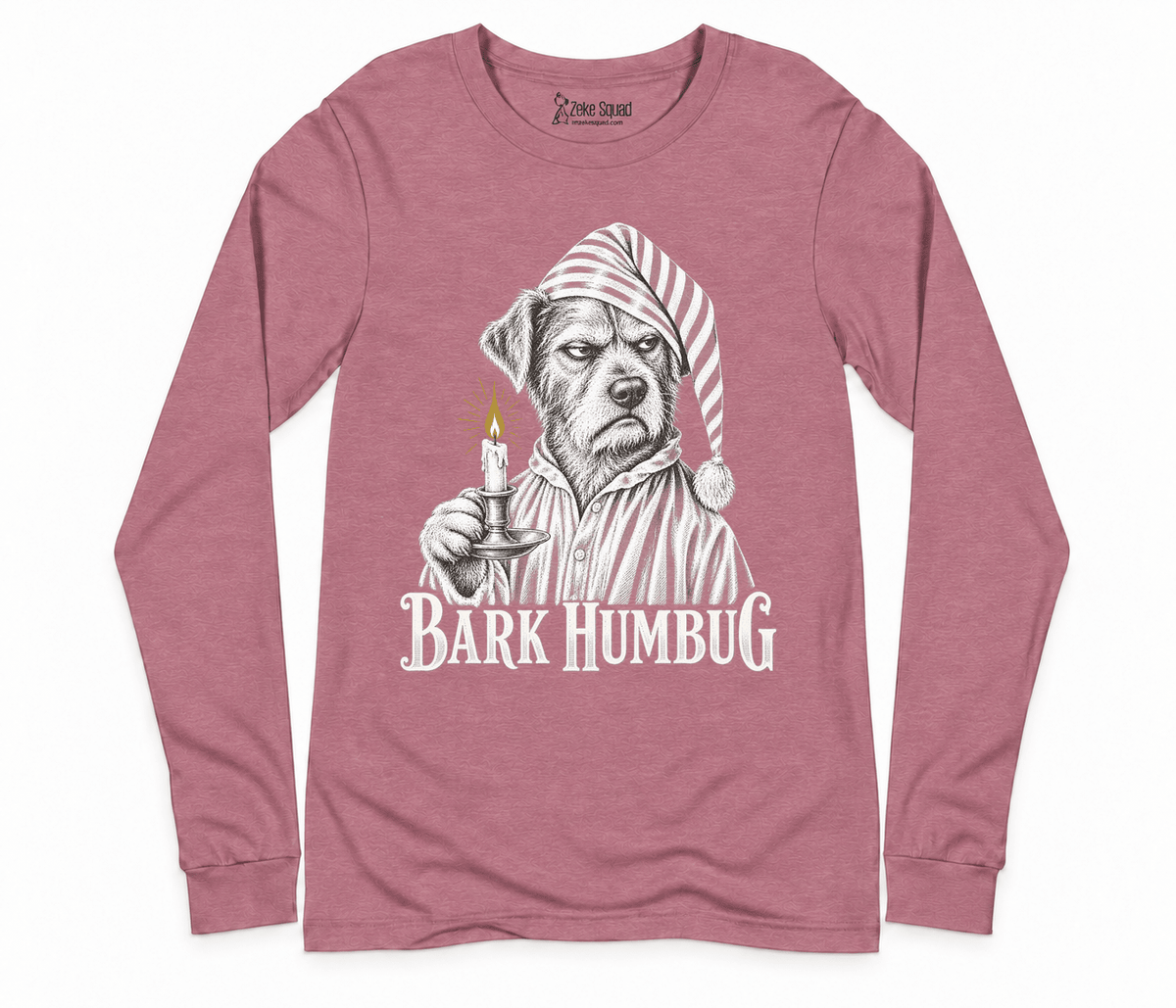 Bark Humbug Long Sleeve T-shirt - Zeke Squad