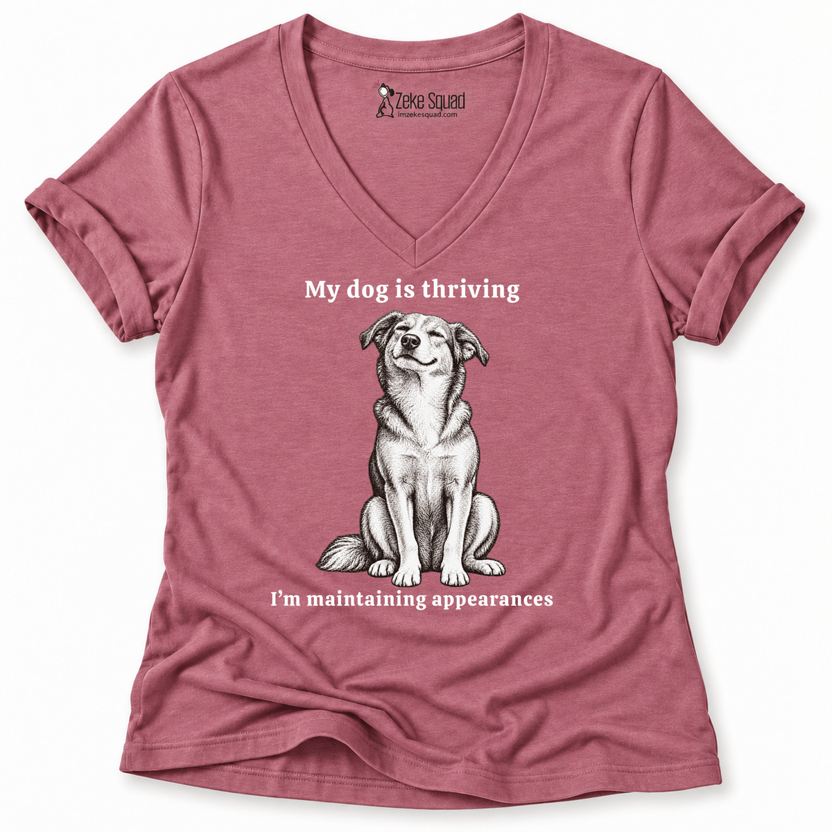 Appearances Women's V-neck - Zeke Squad