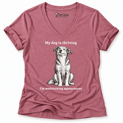 Appearances Women's V-neck - Zeke Squad
