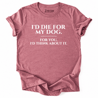 For My Dog T-shirt - Zeke Squad