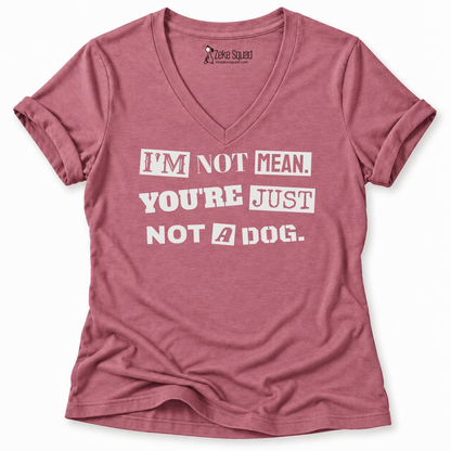 Ransom Note Women's V-neck - Zeke Squad