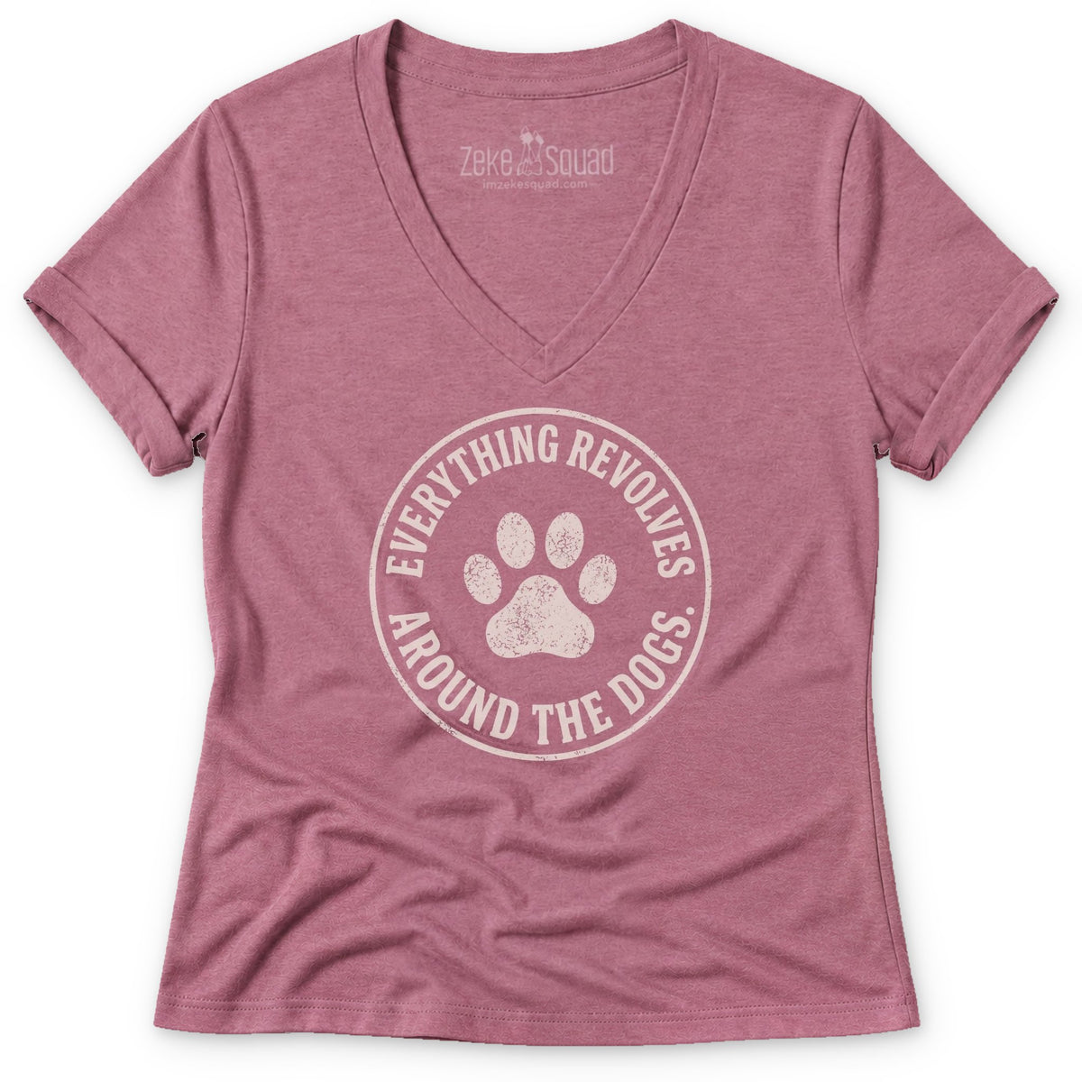 Revolves Women's V-neck - Zeke Squad