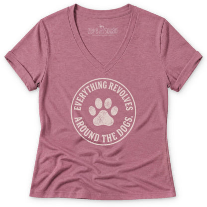 Revolves Women's V-neck - Zeke Squad
