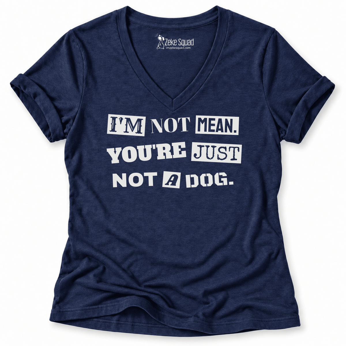 Ransom Note Women's V-neck - Zeke Squad