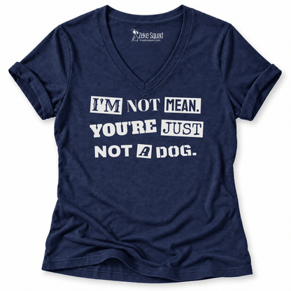 Ransom Note Women's V-neck - Zeke Squad