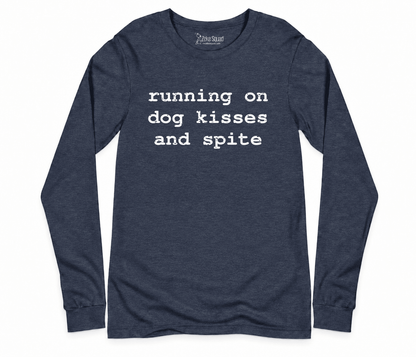 Dog Kisses Long Sleeve T-shirt - Zeke Squad