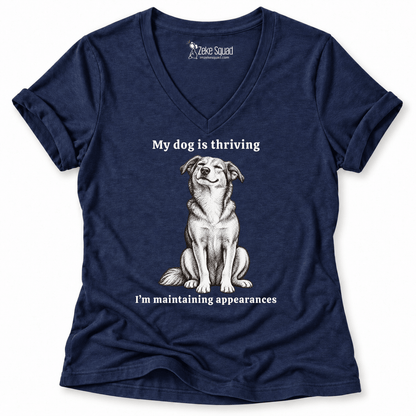 Appearances Women's V-neck - Zeke Squad