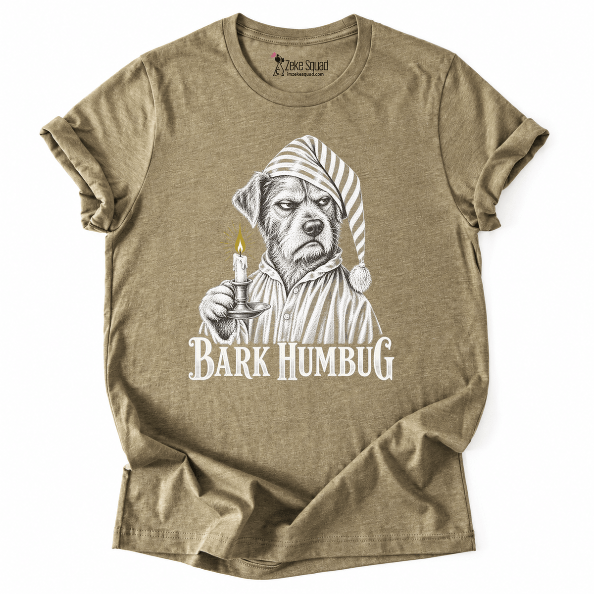 Bark Humbug T-shirt - Zeke Squad