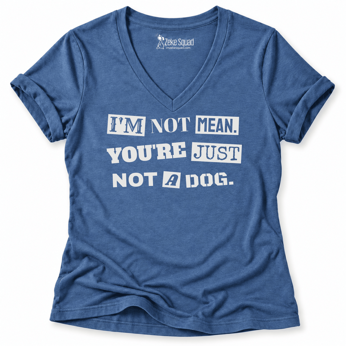 Ransom Note Women's V-neck - Zeke Squad