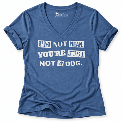 Ransom Note Women's V-neck - Zeke Squad
