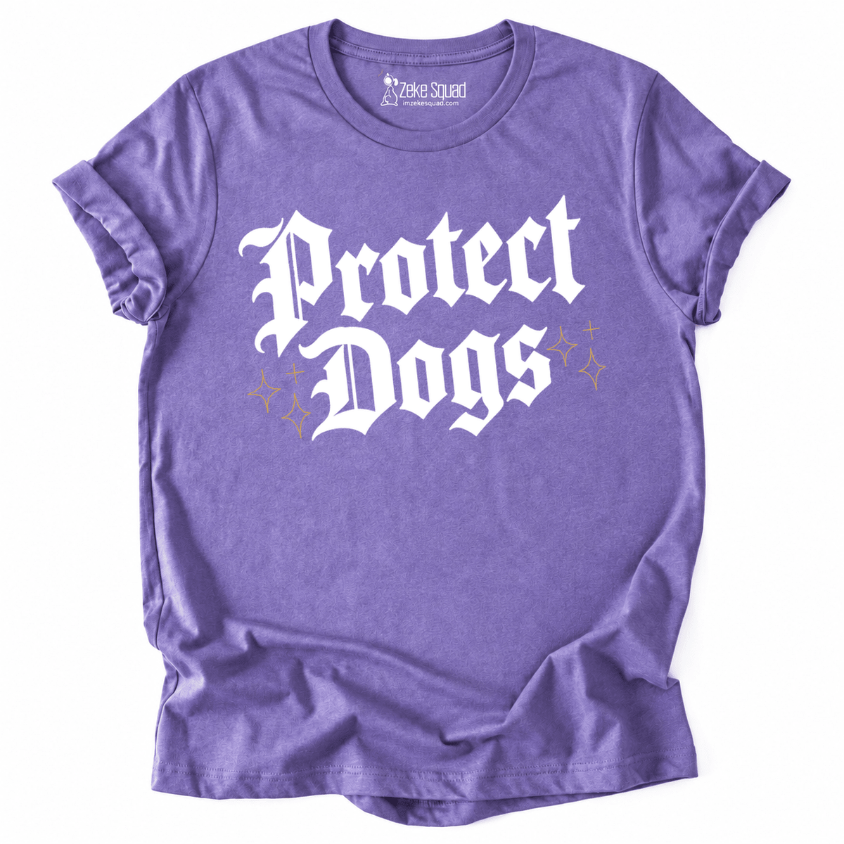 Protect Dogs T-shirt - Zeke Squad