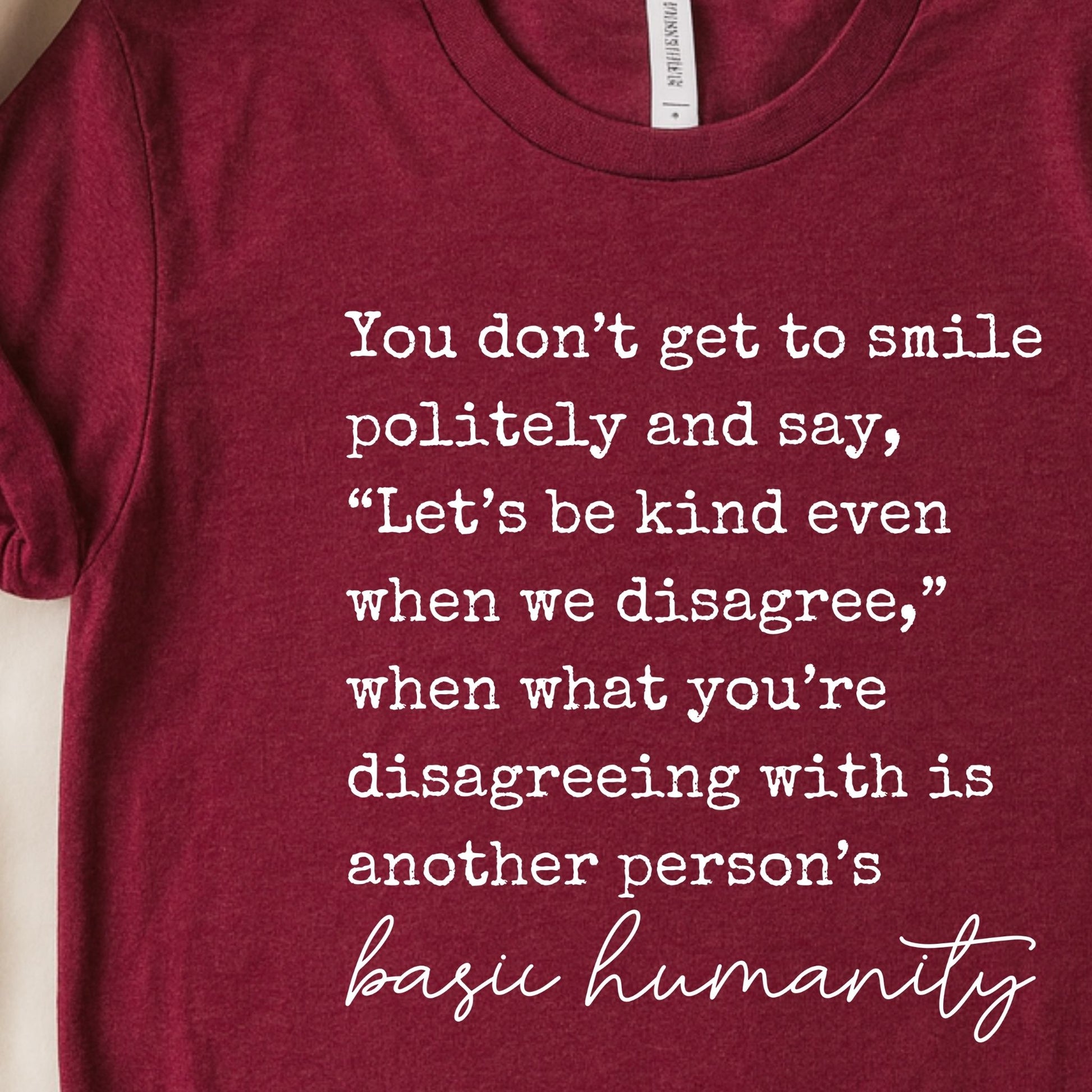 You Don't Get To | Unisex Graphic T-shirt - Zeke Squad