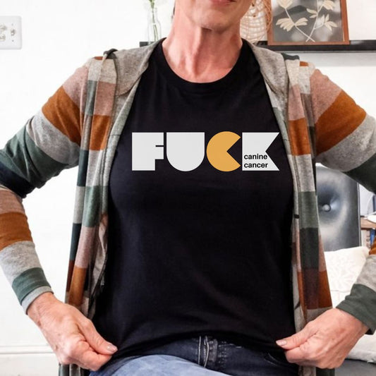 F*CK Canine Cancer 2.0 T-shirt - Zeke Squad