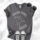 Unisex Zeke Squad T-shirt with the phrase “Leave Your Mark” featuring a funny graphic of a dog peeing.