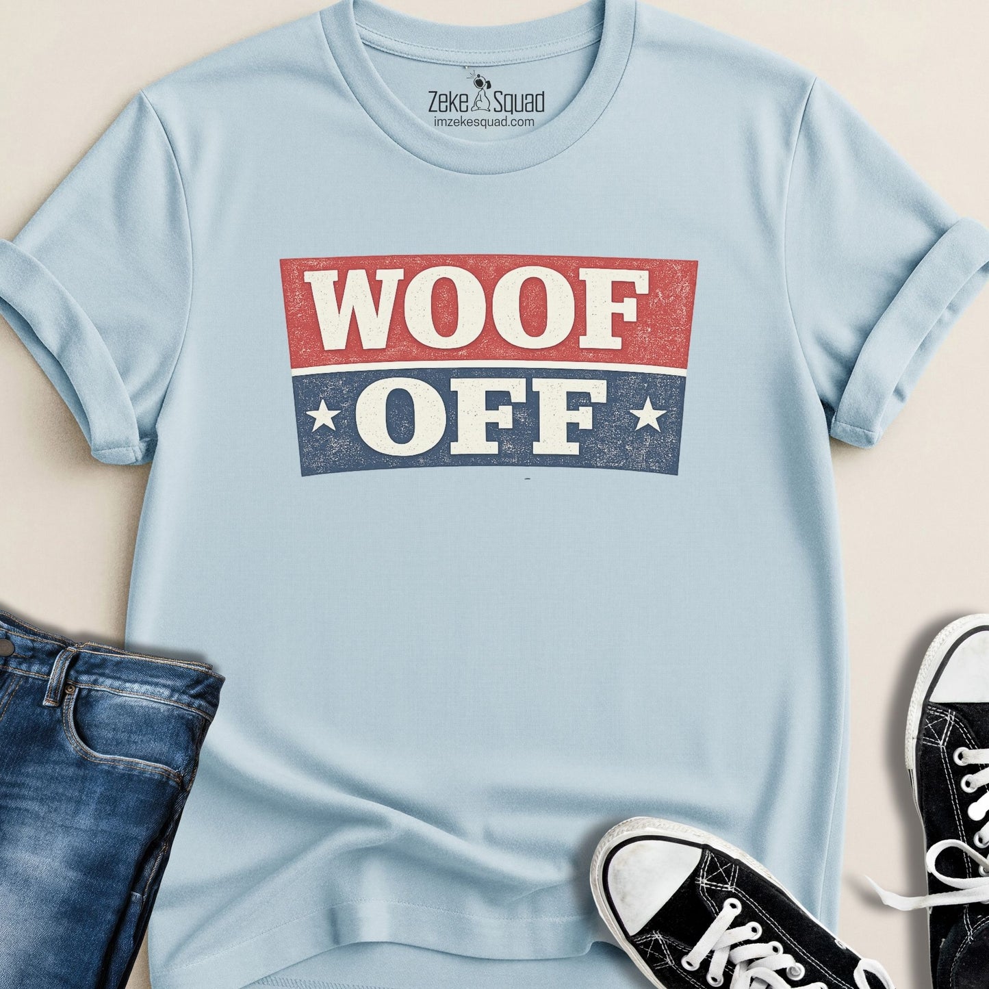 Woof off 4th of July edition T-shirt