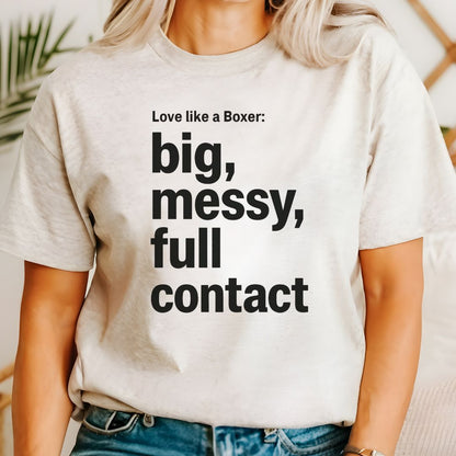 Love Like a Boxer T-shirt - Zeke Squad