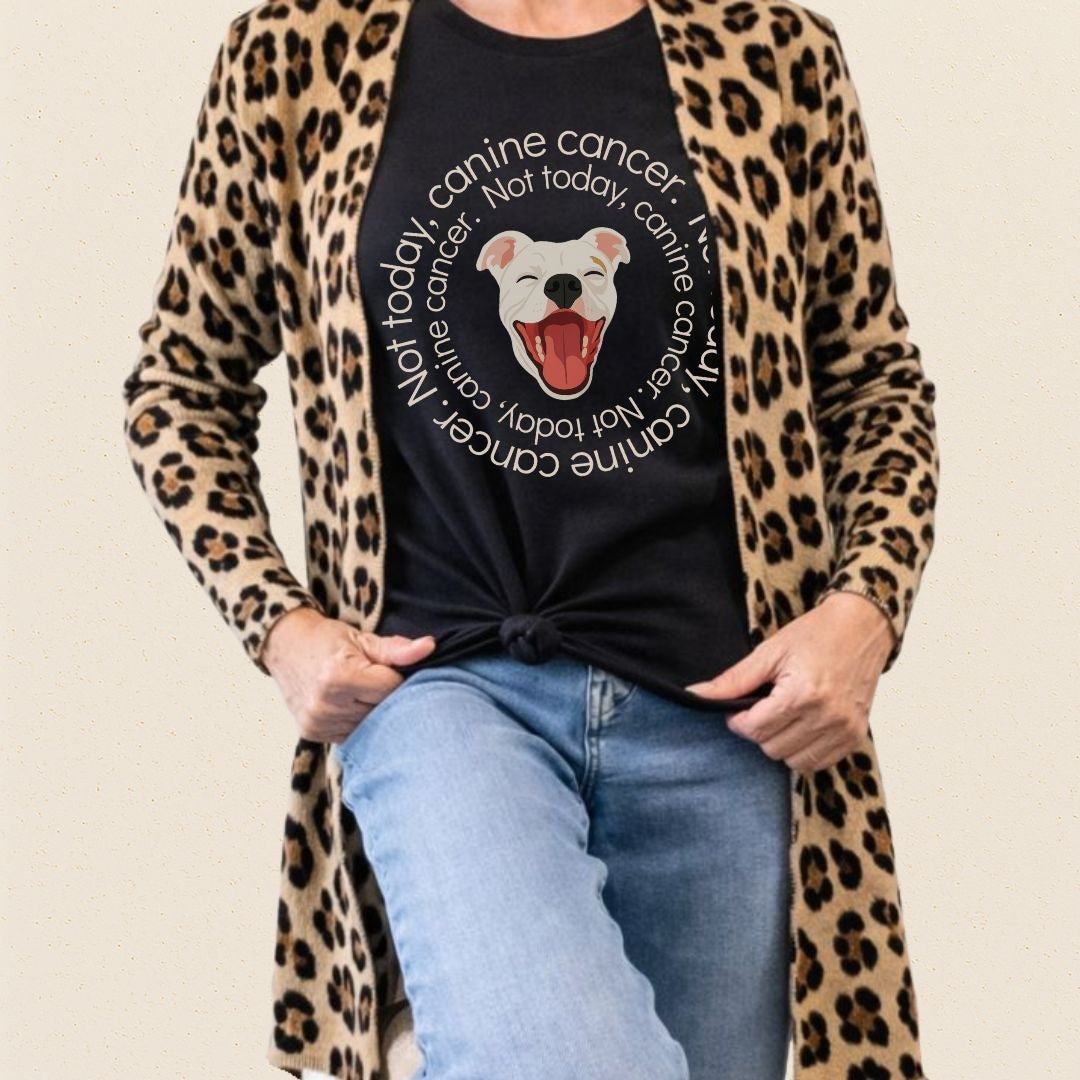 Not Today Canine Cancer Awareness T-Shirt - Zeke Squad