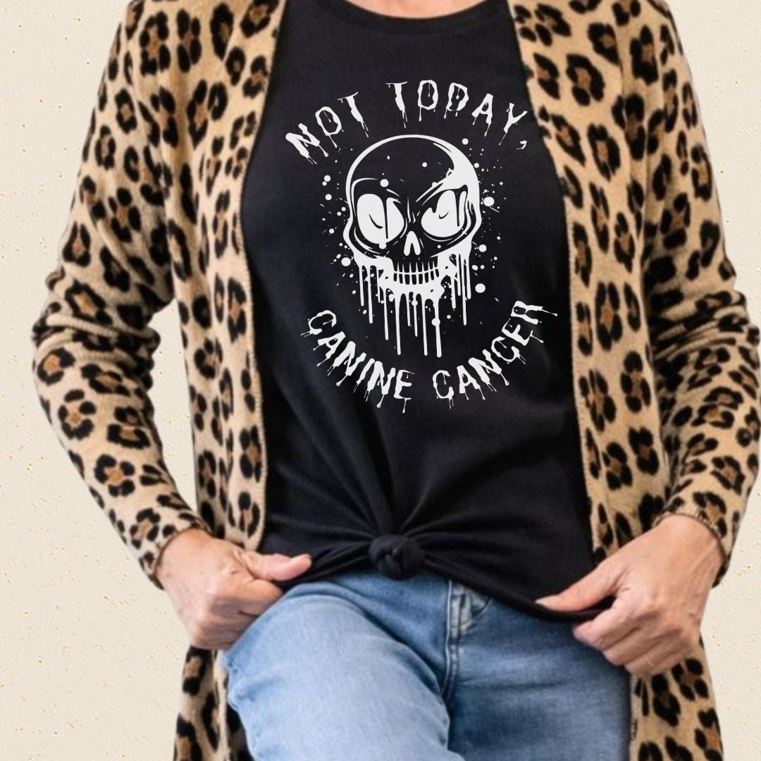 Not Today Canine Cancer Awareness T-shirt - Zeke Squad