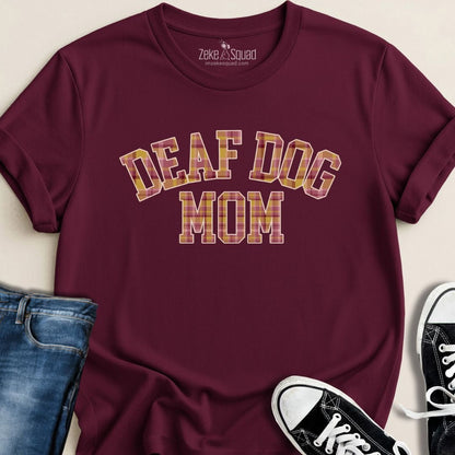 Deaf Dog Mama T-shirt - Zeke Squad