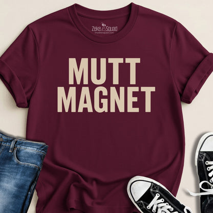 Mutt Magnet T-shirt - Zeke Squad