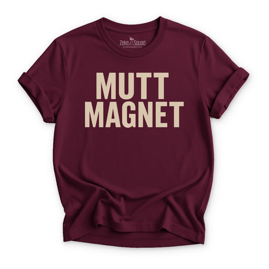 Mutt Magnet T-shirt - Zeke Squad