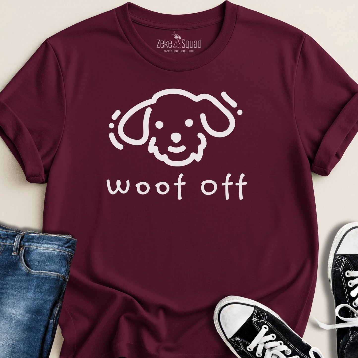 Woof Off Express Yourself T-shirt - Zeke Squad