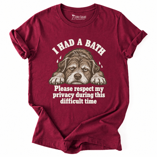 Bath T-shirt - Zeke Squad