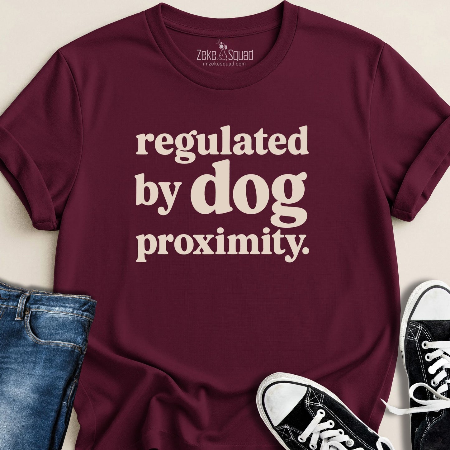 Regulated by Dog Proximity T-shirt