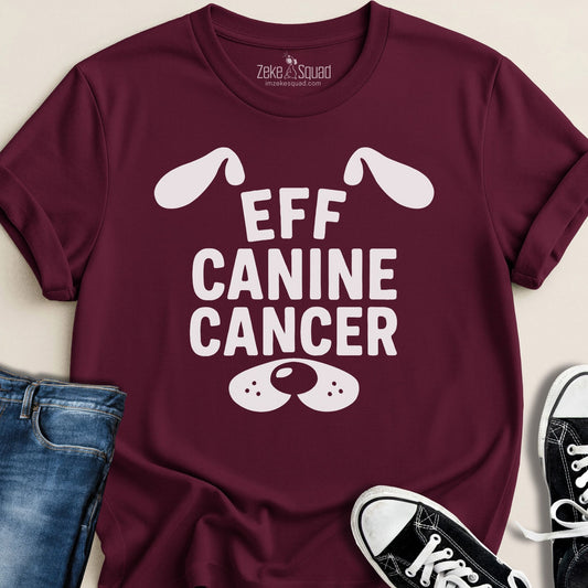 Eff Canine Cancer T-shirt - Zeke Squad
