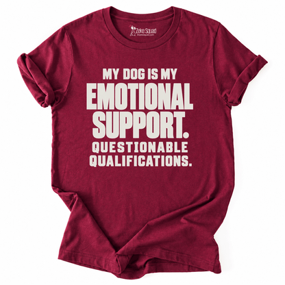 My Emotional Support T-shirt - Zeke Squad