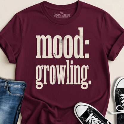 Mood: Growling T-shirt - Zeke Squad