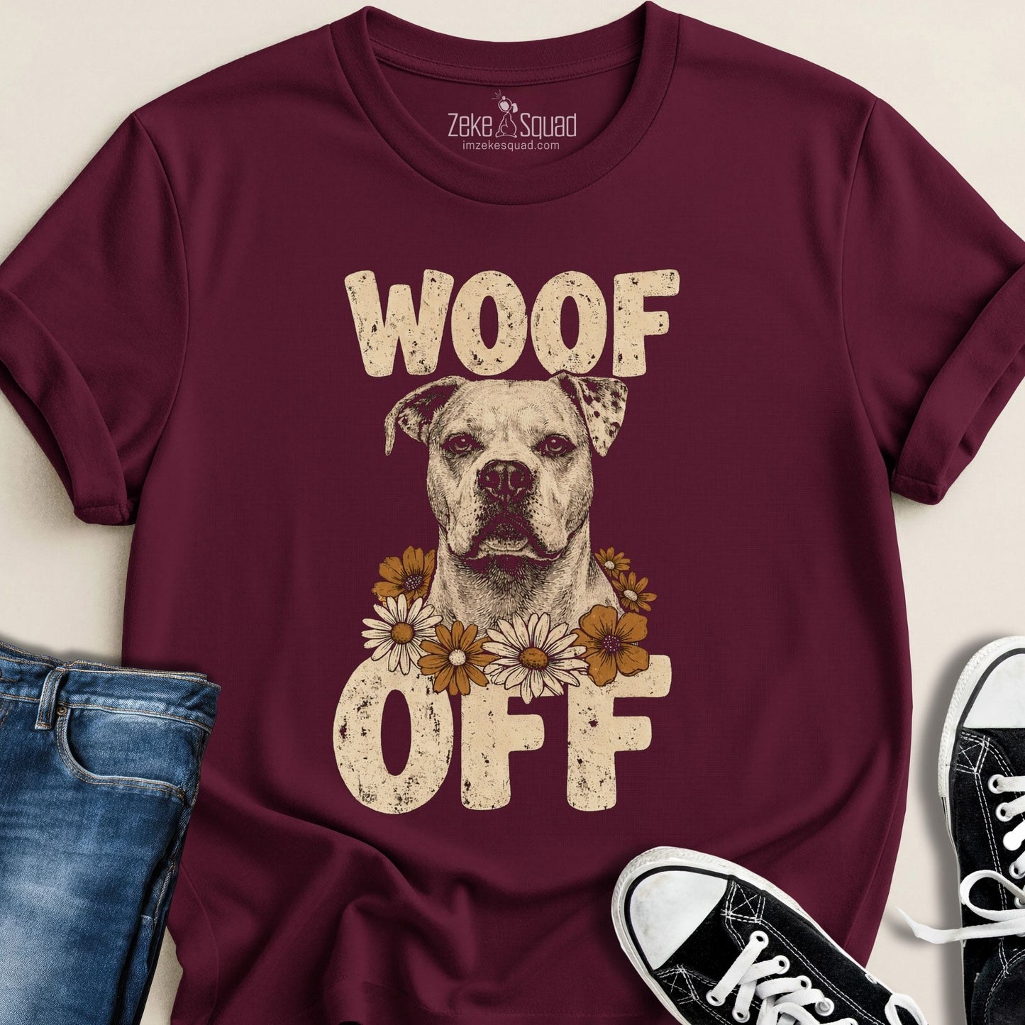 Woof Off ft. Zella T-shirt - Zeke Squad