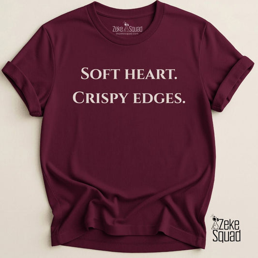 Soft Heart Crispy Edges T-Shirt - Zeke Squad