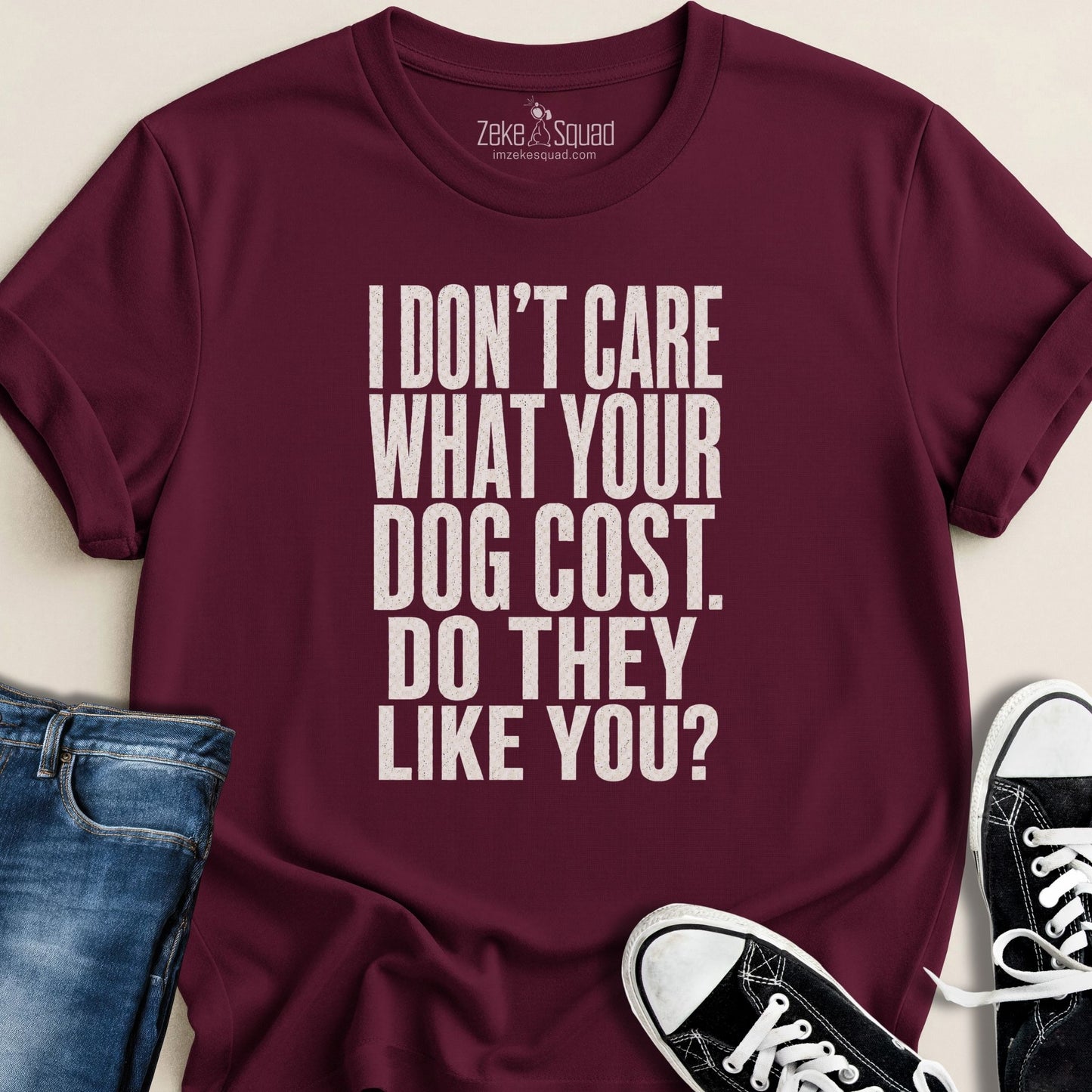 I Don't Care T-shirt