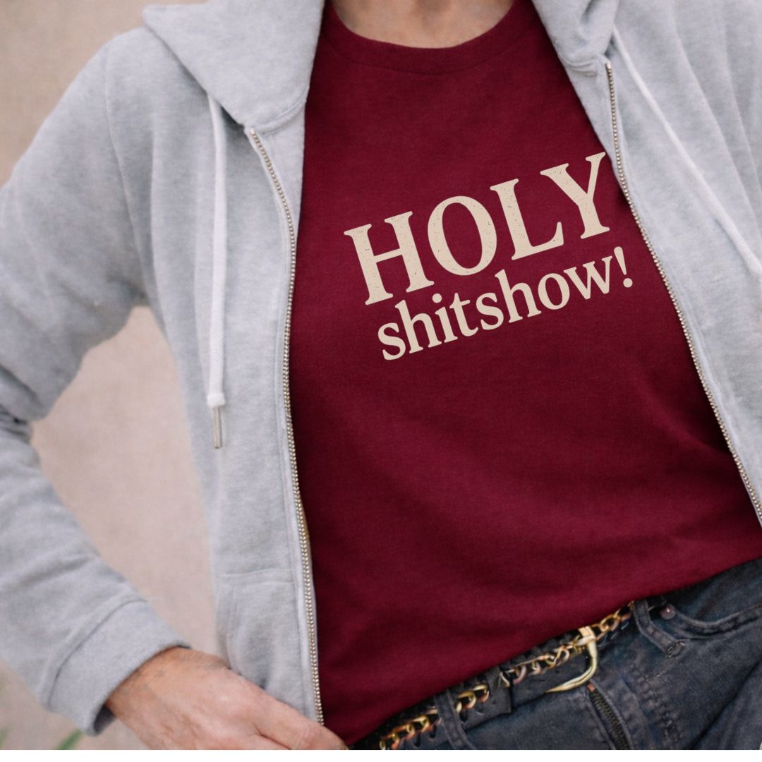 Holy Shitshow T-Shirt | Funny Chaos Lover Tee - Zeke Squad