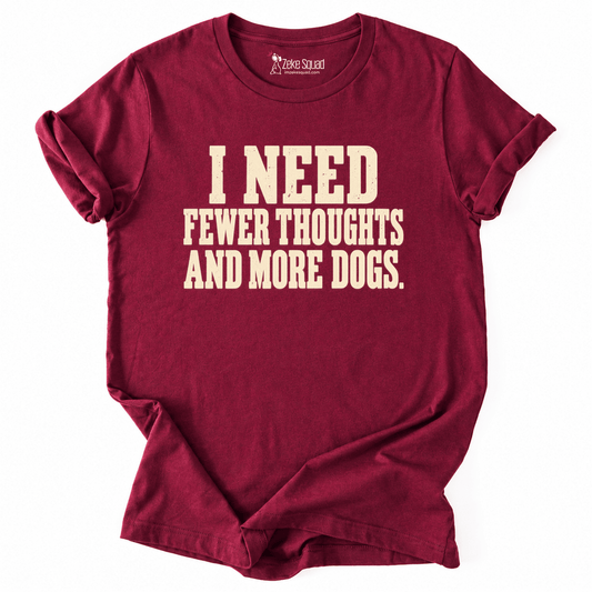 Few Thoughts T-shirt - Zeke Squad