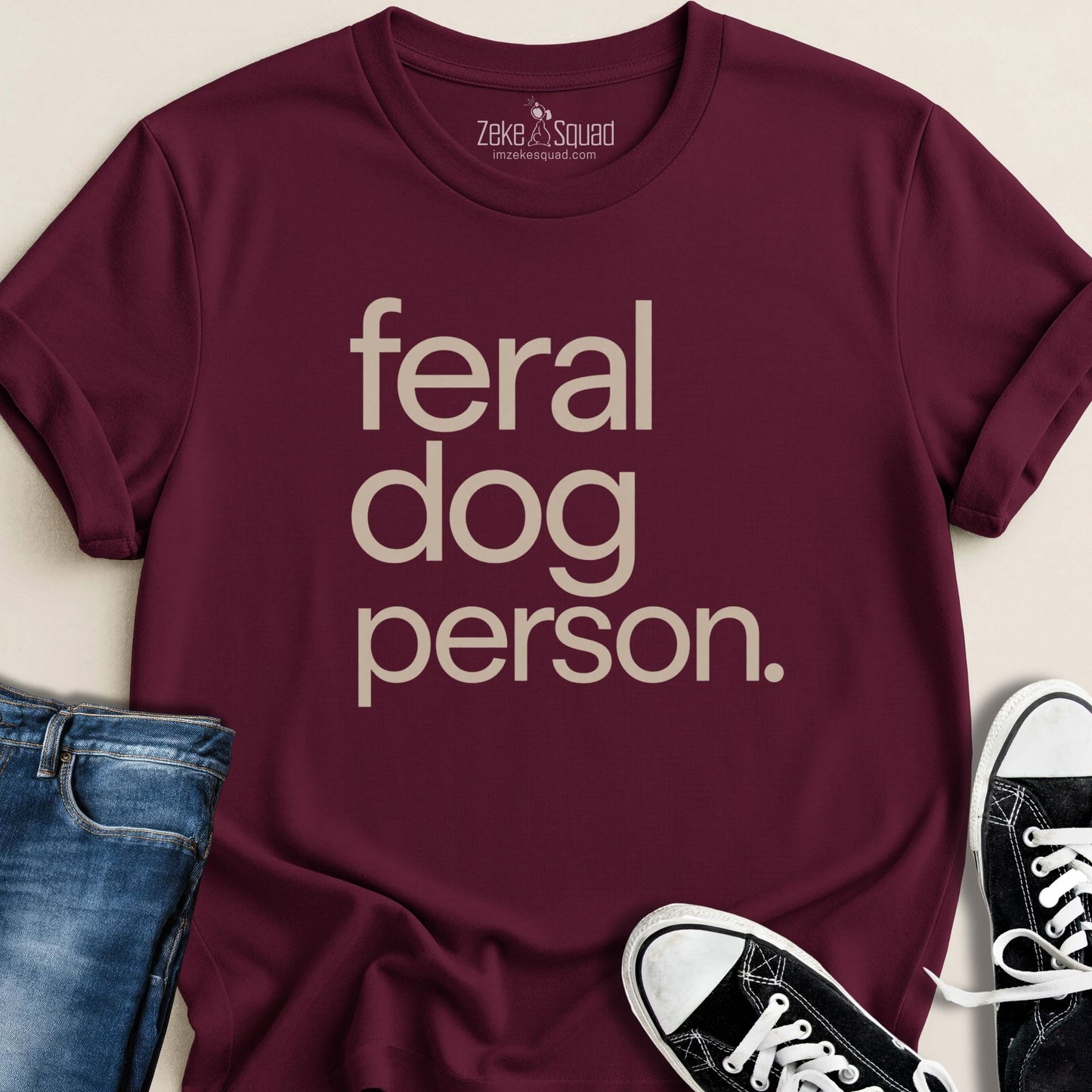 Feral Dog Person T-shirt