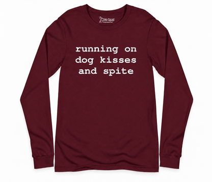 Dog Kisses Long Sleeve T-shirt - Zeke Squad