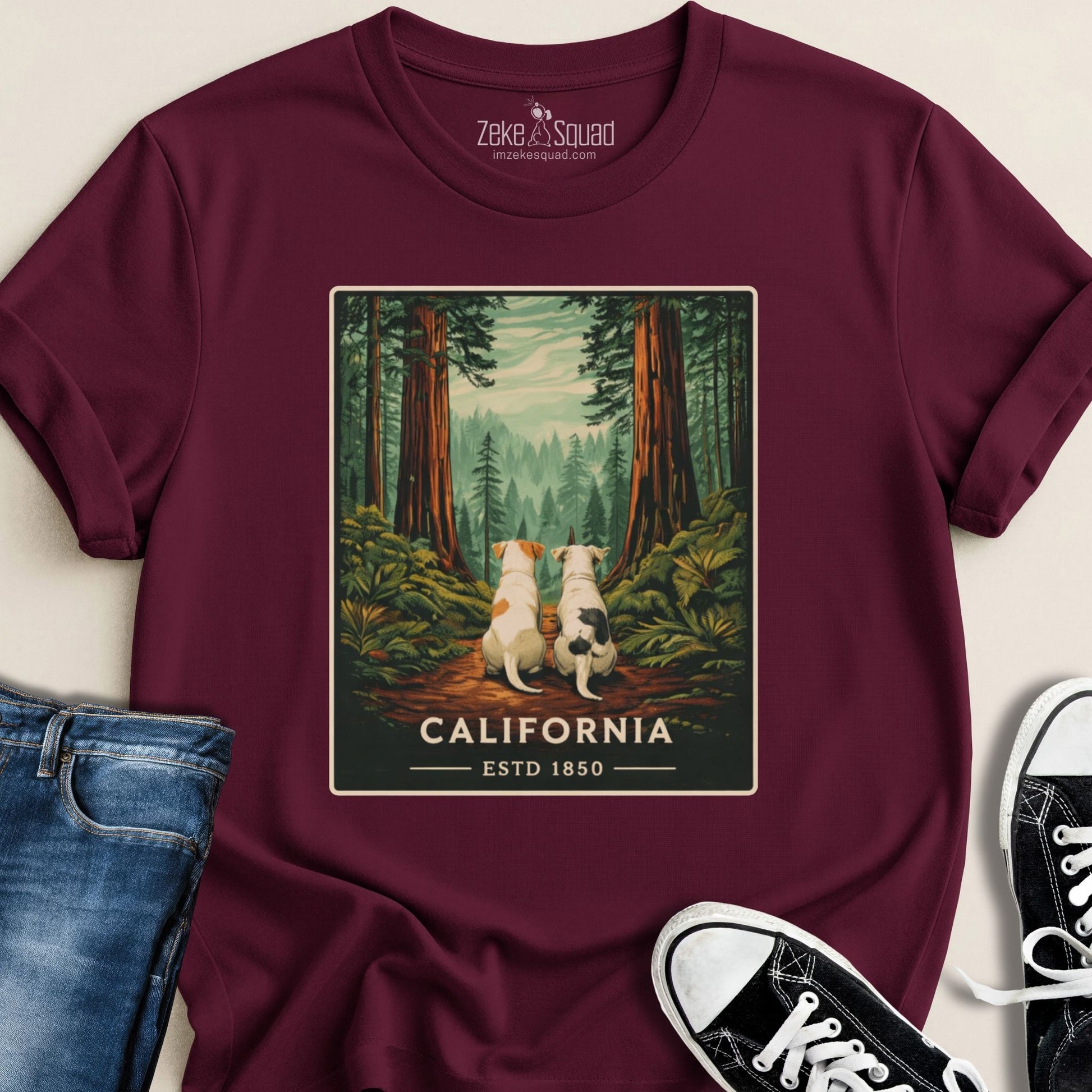California Dogs T-shirt - Zeke Squad