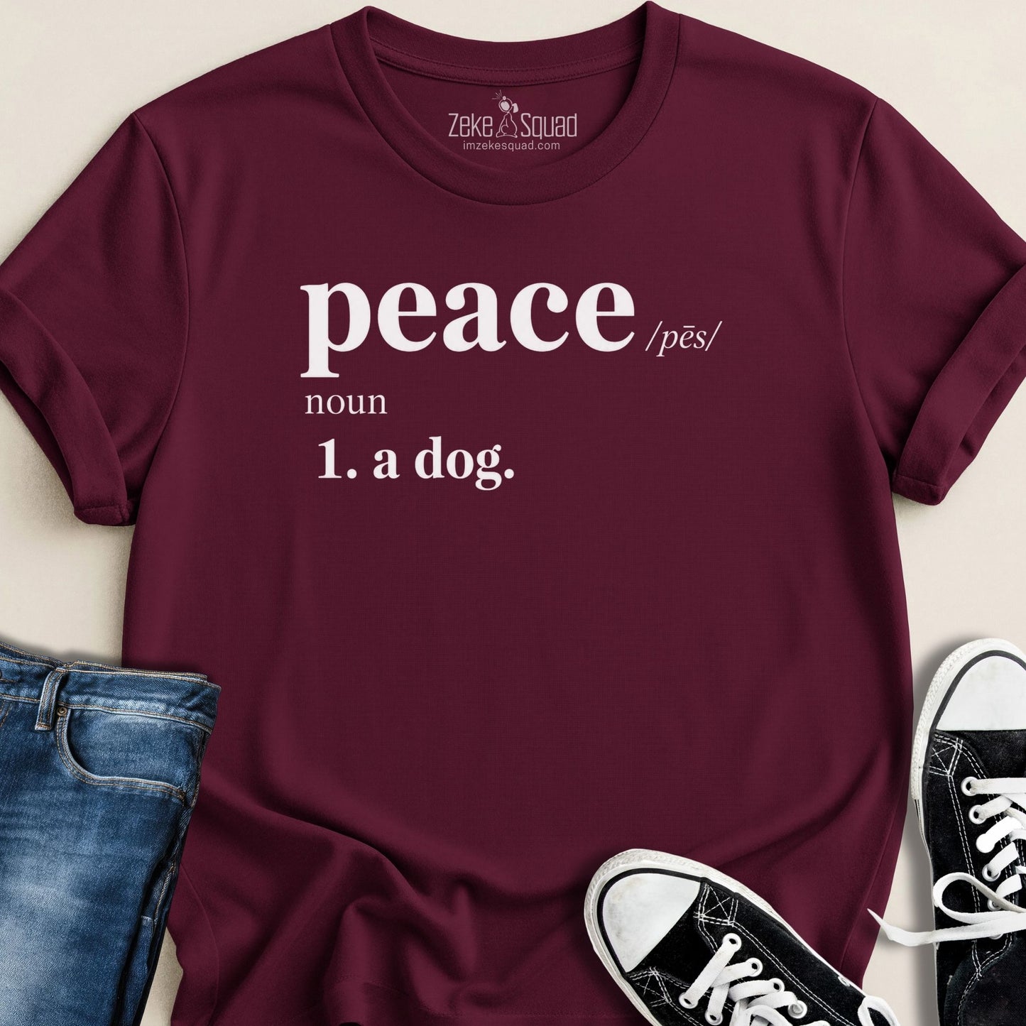 Peace Defined T-shirt - Zeke Squad
