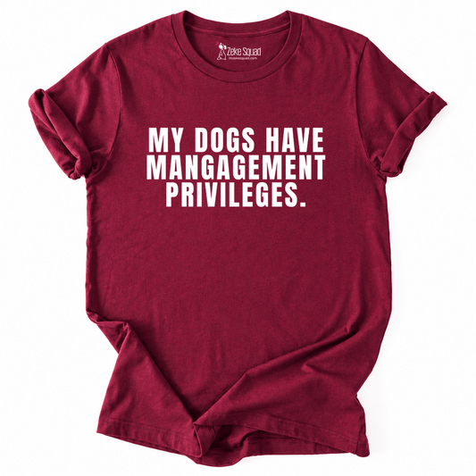 Privileges T-shirt - Zeke Squad