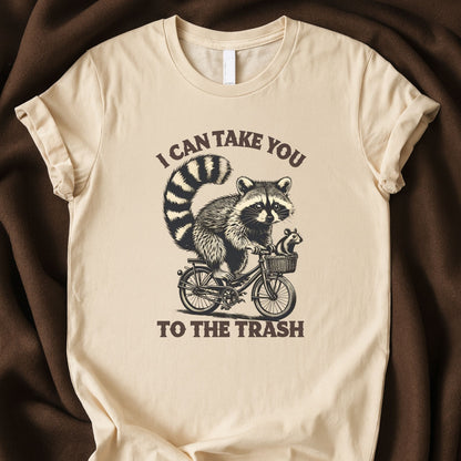 I Can Take You to the Trash Raccoon T-Shirt | Funny Vintage Tee – Zeke Squad - Zeke Squad