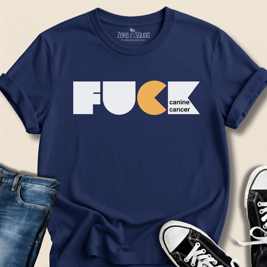 F*CK Canine Cancer 2.0 T-shirt - Zeke Squad