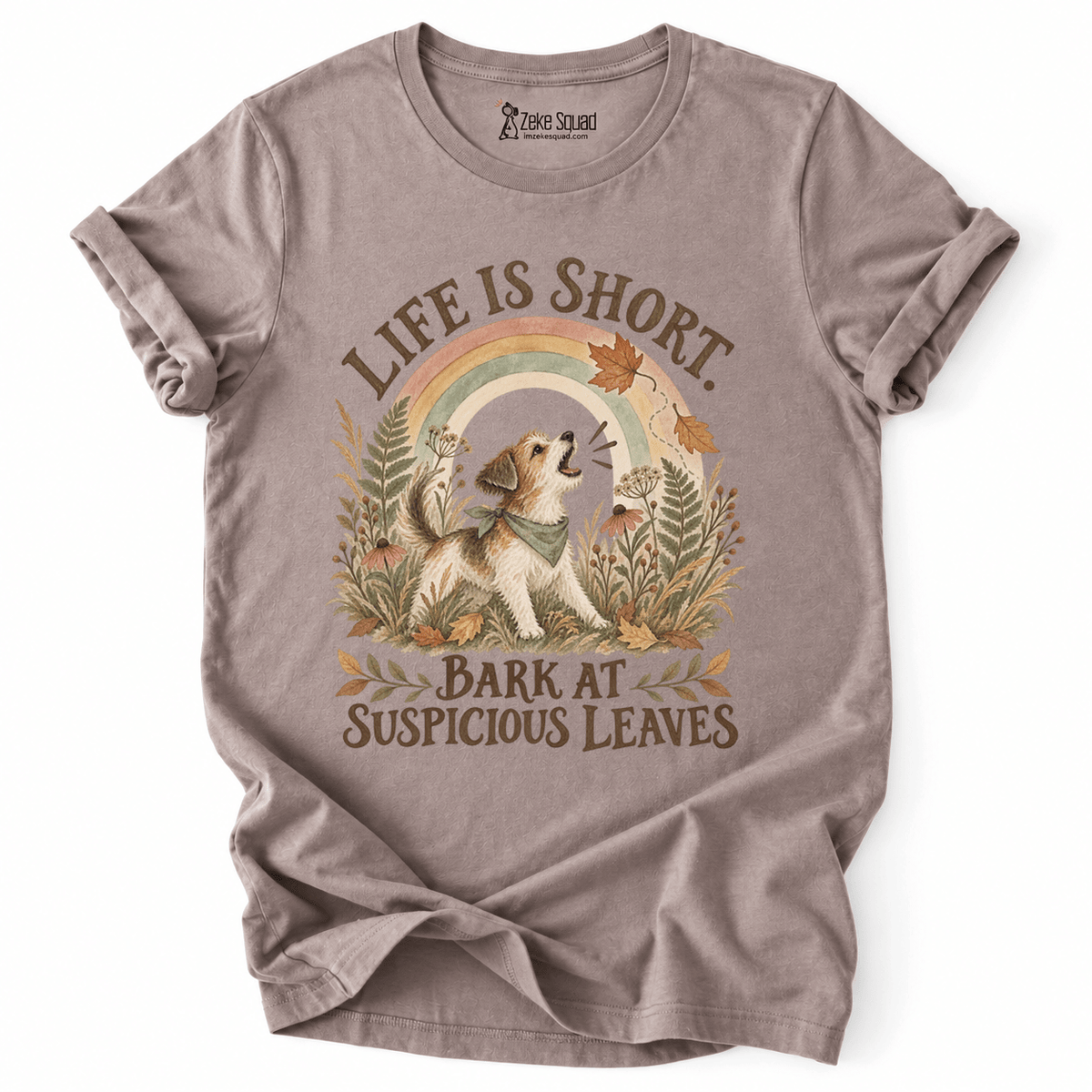 Suspicious Leaves T-shirt - Zeke Squad