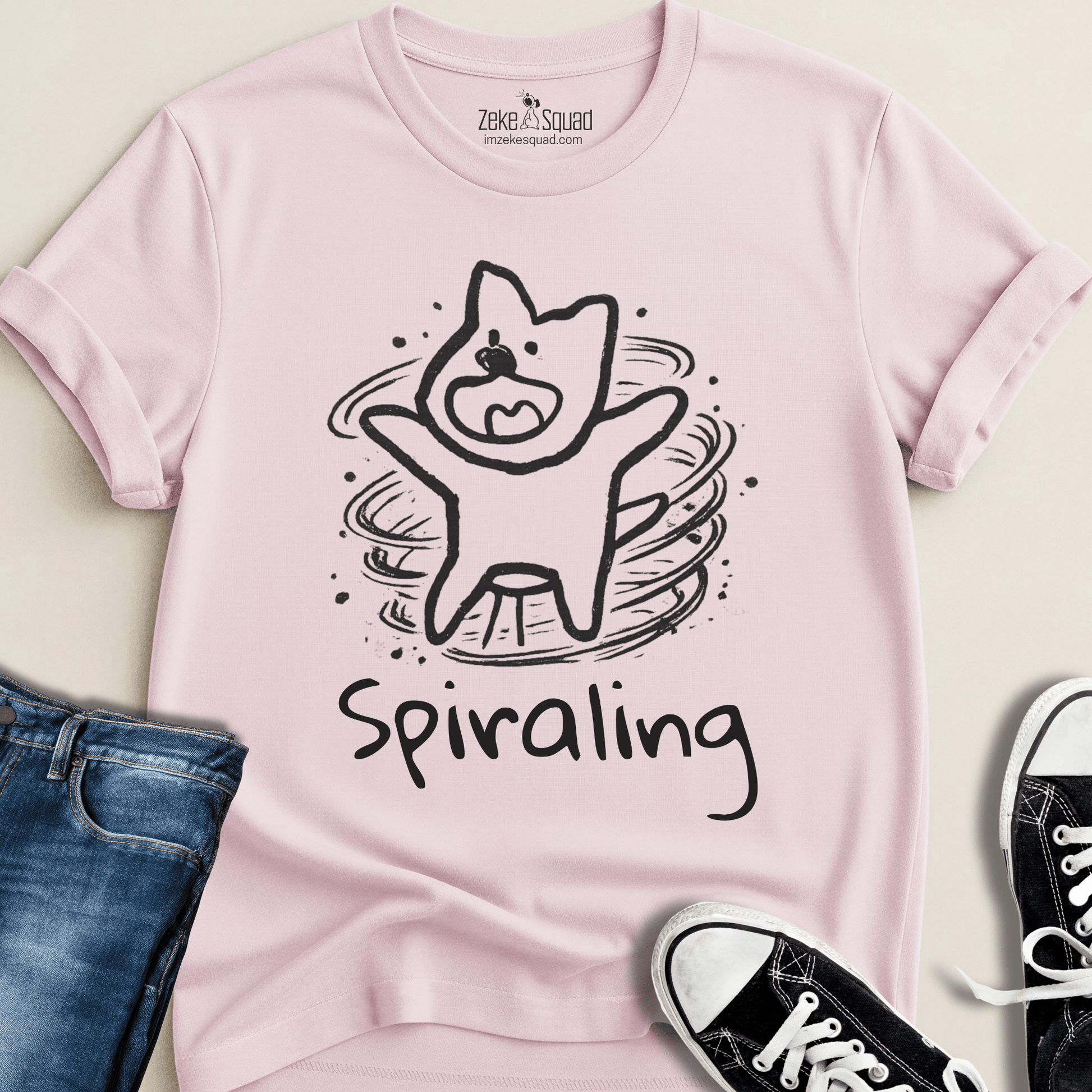Spiraling T-shirt - Zeke Squad