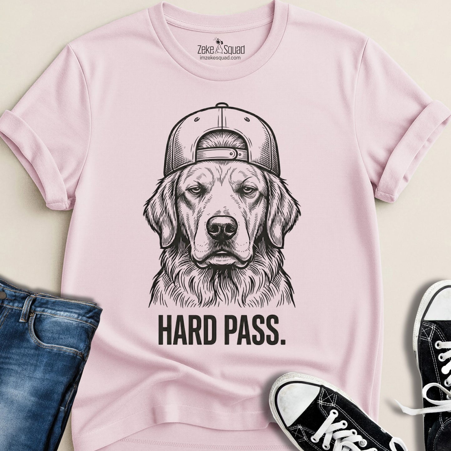 Hard Pass. T-shirt - Zeke Squad