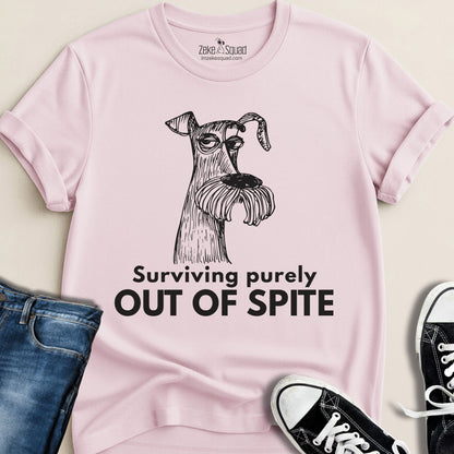 Surviving Purely Out of Spite T-shirt - Zeke Squad