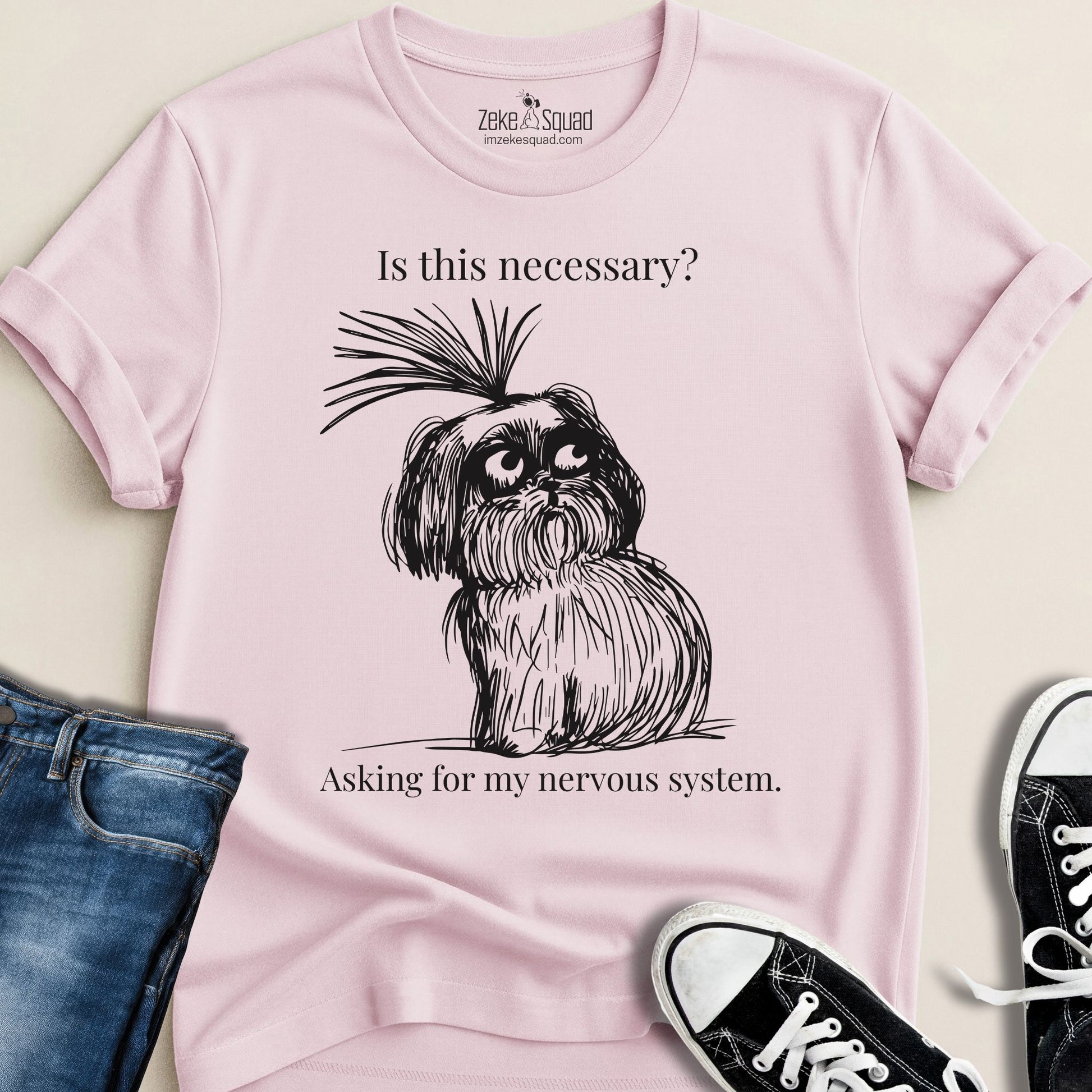 Is This Necessary? T-shirt - Zeke Squad