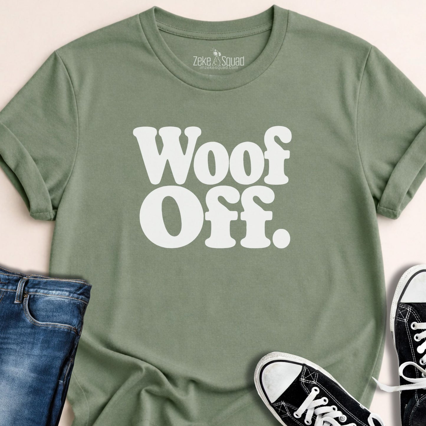 Woof Off Bold T-shirt